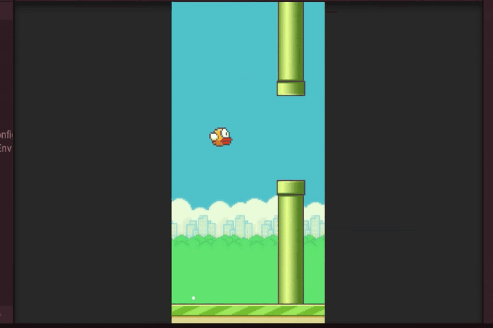 Flappy Bird AI Demo gif